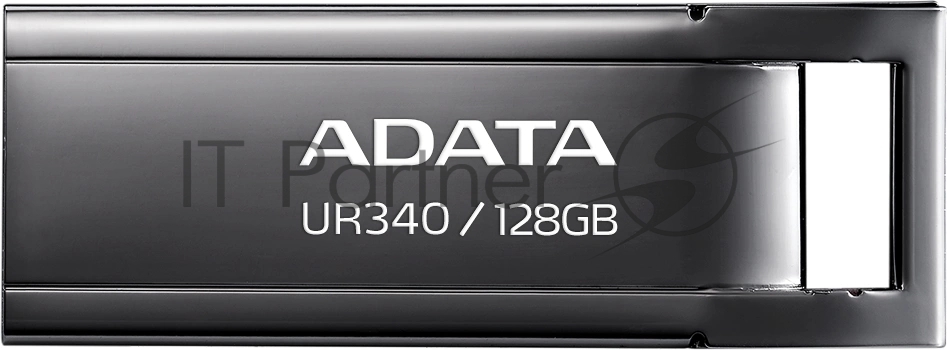 Флешка USB ADATA UR340 (AROY-UR340-128GbK), 128Gb, USB 3.2, R/W 100/30, черный