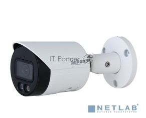 Камера видеонаблюдения Dahua DH-IPC-HFW2849SP-S-IL-0360B, IP, 8 Мп, 3.6 мм, белая