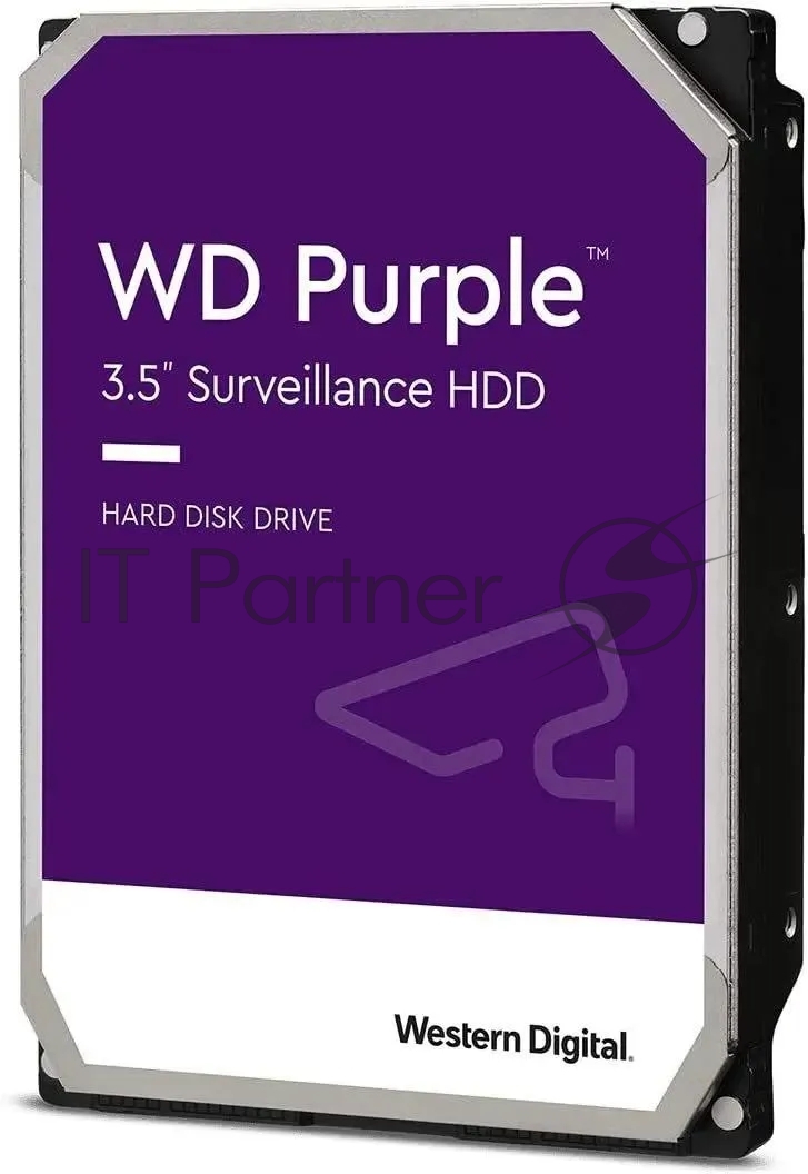 Жесткий диск Western Digital Purple HDD 3.5" SATA 4Tb, IntelliPower, 256MB buffer (DV&NVR), WD43PURZ, 1 year
