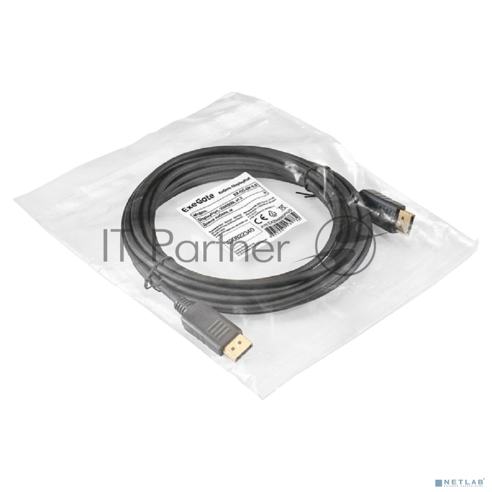 EX294680RUS - Кабель DisplayPort - DisplayPort ExeGate EX-CC-DP-5.0 EX294680RUS, 1.2V 5м