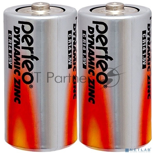 Батарейка Perfeo R14/2SH Dynamic Zinc