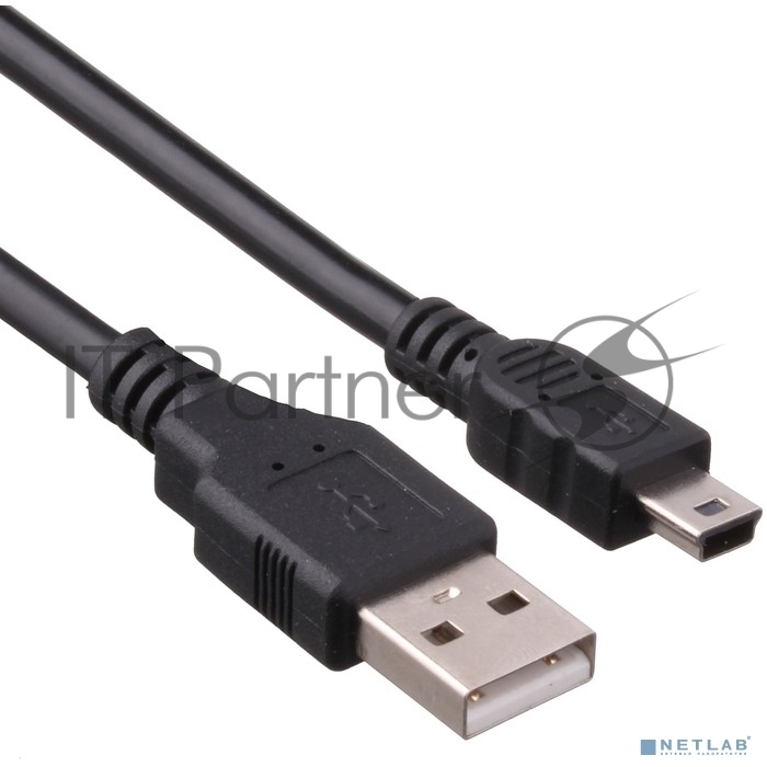 Exegate EX294739RUS Кабель USB 2.0 ExeGate EX-CC-USB2-AMminiBM5P-3.0 (Am/miniBm 5P, 3м)