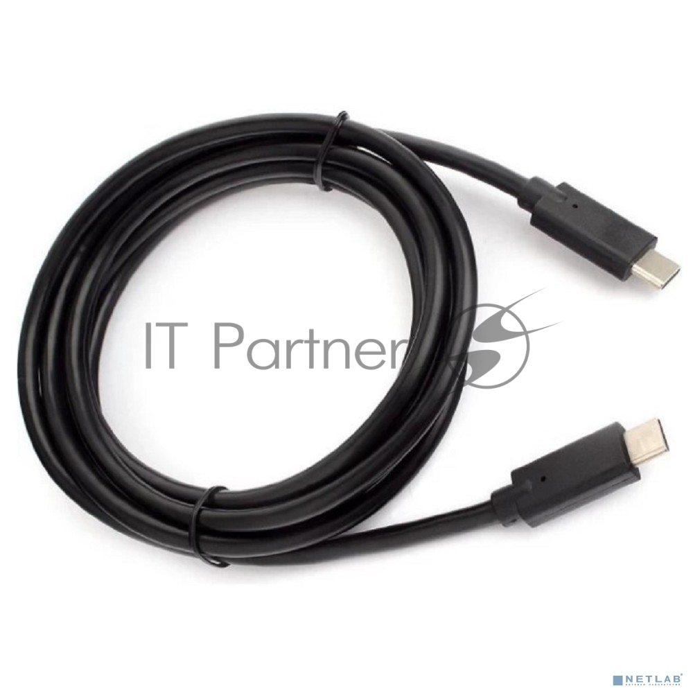 EX294781RUS - Кабель USB 2.0 Type C -> Type C, ExeGate EX-CCP-USBC-CMCM-1M EX294781RUS, 60W 3А 1м Black