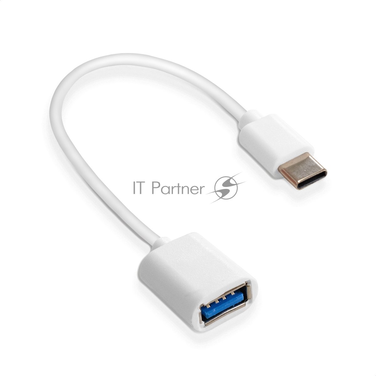 Exegate EX294777RUS Кабель OTG Type C-USB 2.0 ExeGate EX-A-OTG-CMAF2 (USB Type C/USB 2.0 Af, 0,2м)