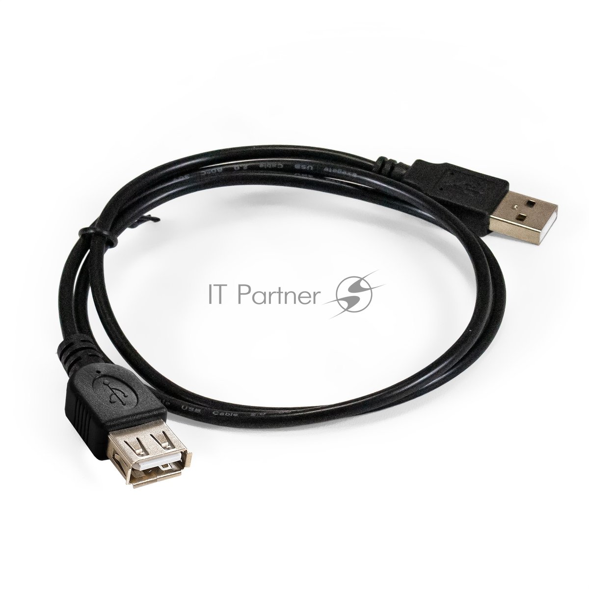 Exegate EX294741RUS Удлинитель USB 2.0 ExeGate EX-CC-USB2-AMAF-0.75 (Am/Af, 0,75м)