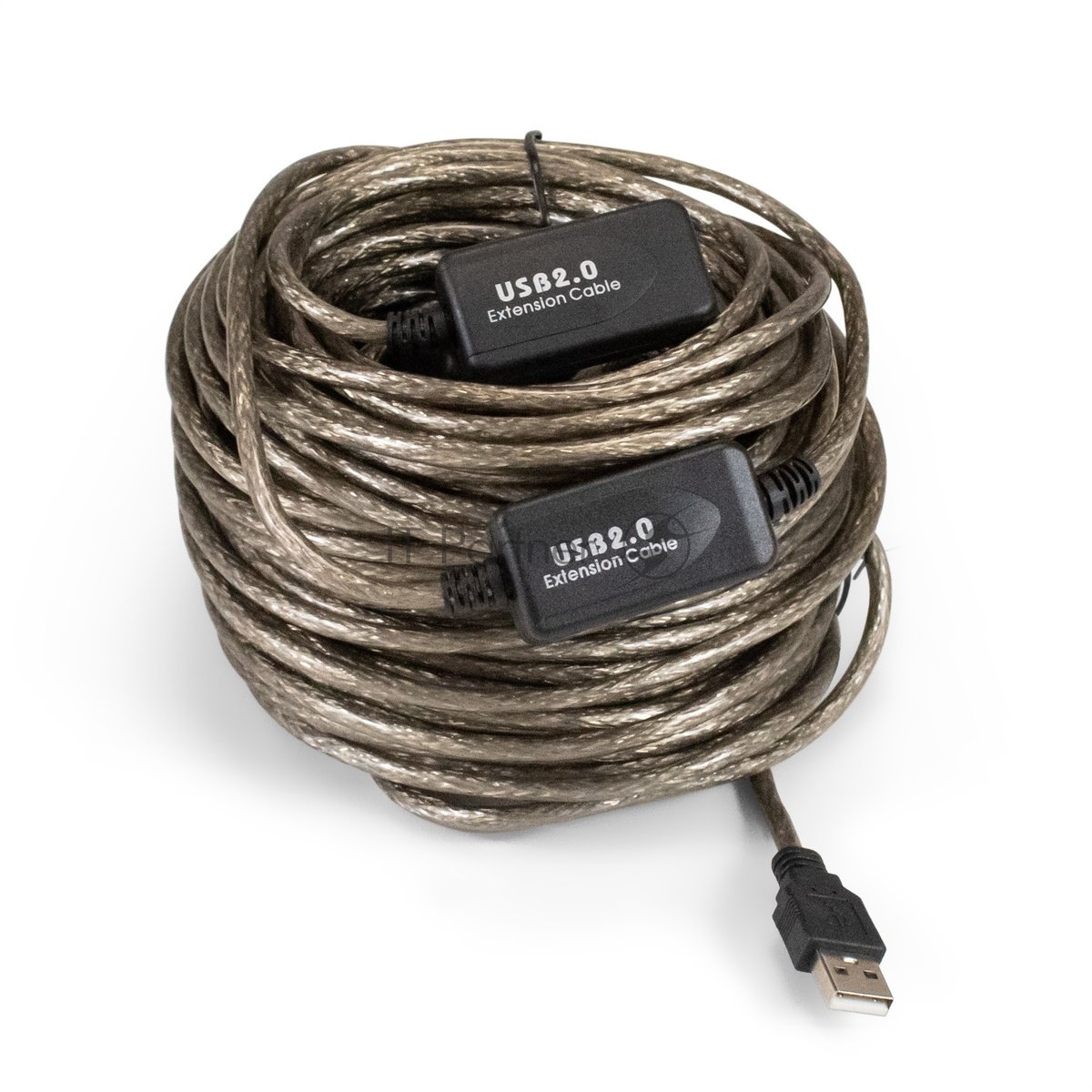 Exegate EX294769RUS Удлинитель активный USB2.0-repeater ExeGate EX-UAE-AMAF-25.0 (Am/Af, 25м)