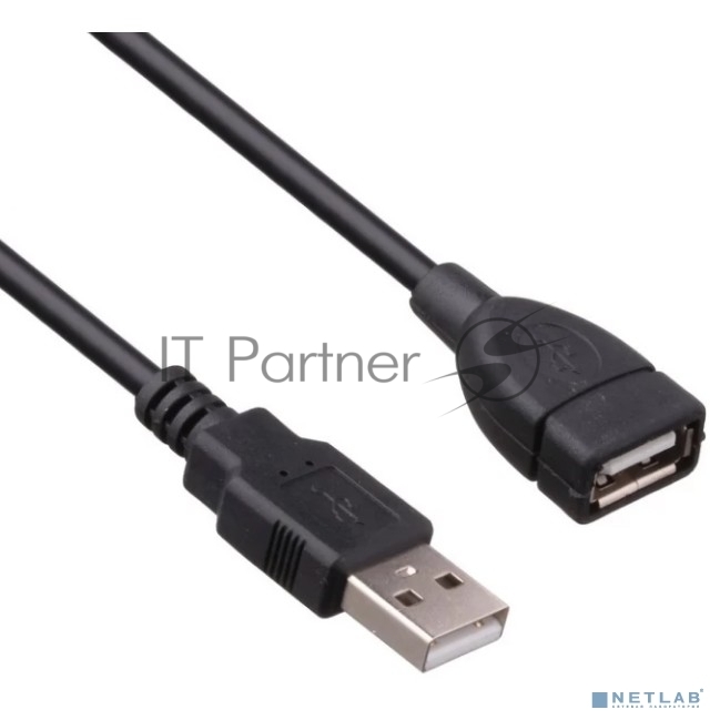 EX294742RUS - Кабель USB - удлинитель Exegate EX-CC-USB2-AMAF-1.0, USB 2.0, 1,0m, EX294742RUS