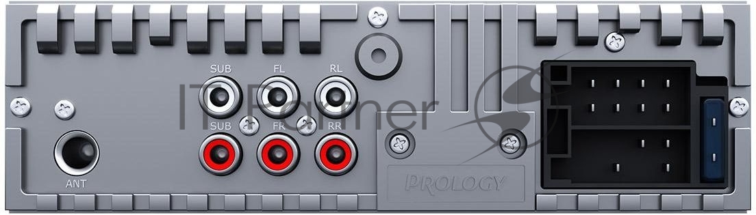 Автомагнитола Prology CMX-260, 1 DIN, Bluetooth, USB Type-A, AUX, пульт ДУ
