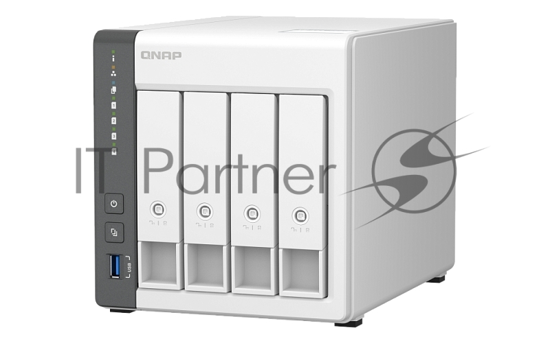 Сетевое хранилище NAS Qnap D4 (REV. C) 4-bay настольный Cortex-A55 RK3568B2