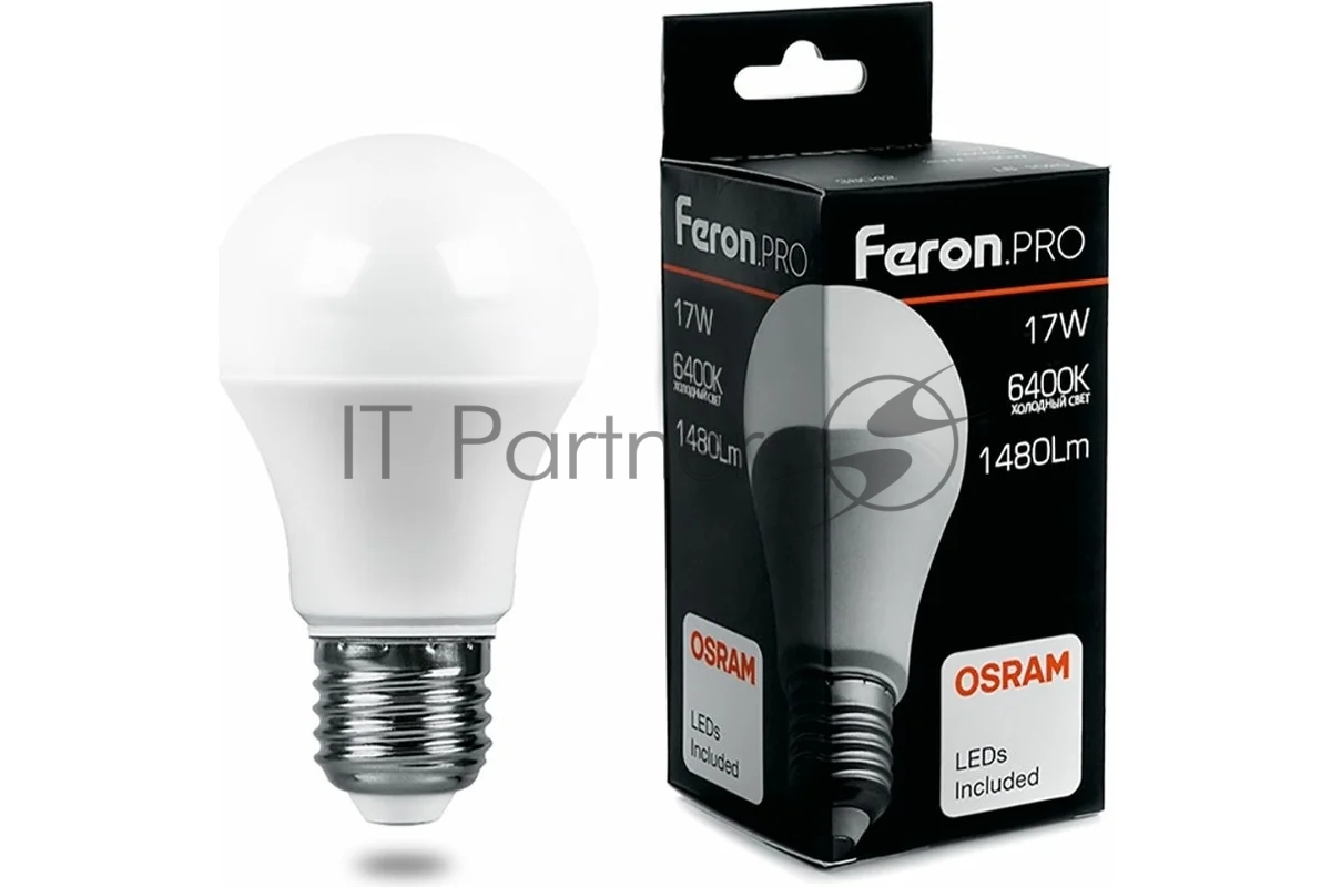 Лампа светодиодная Feron PRO LB-1017 17Вт Е27 дневной