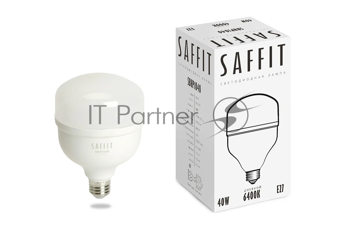 Лампа светодиодная, 40W 230V E27 6400K T100, SBHP1040