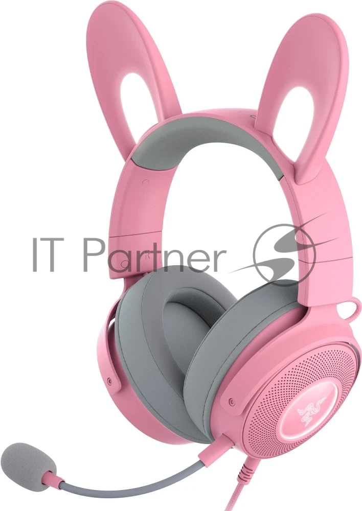 Гарнитура Razer Kraken Kitty V2 Pro розовый, проводная, USB, подсветка