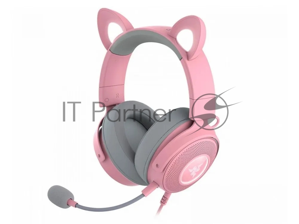 Гарнитура Razer Kraken Kitty V2 Pro розовый, проводная, USB, подсветка
