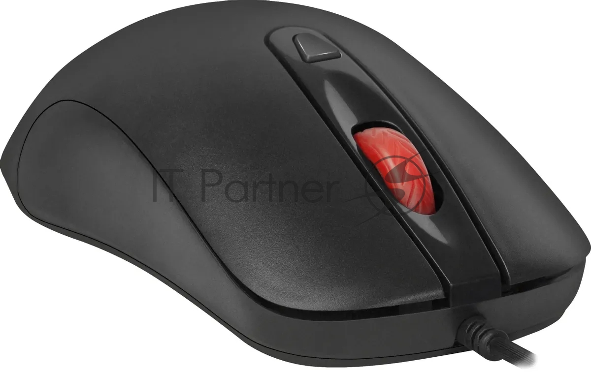Мышь проводная Defender Omega MB-522 черный, 1600 dpi, USB, кнопки - 4