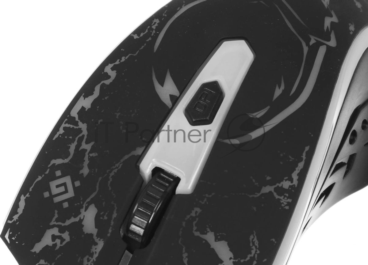 Комплект клавиатура+мышь Defender Aura MKP-117 проводной, USB, 2400 DPI, черный