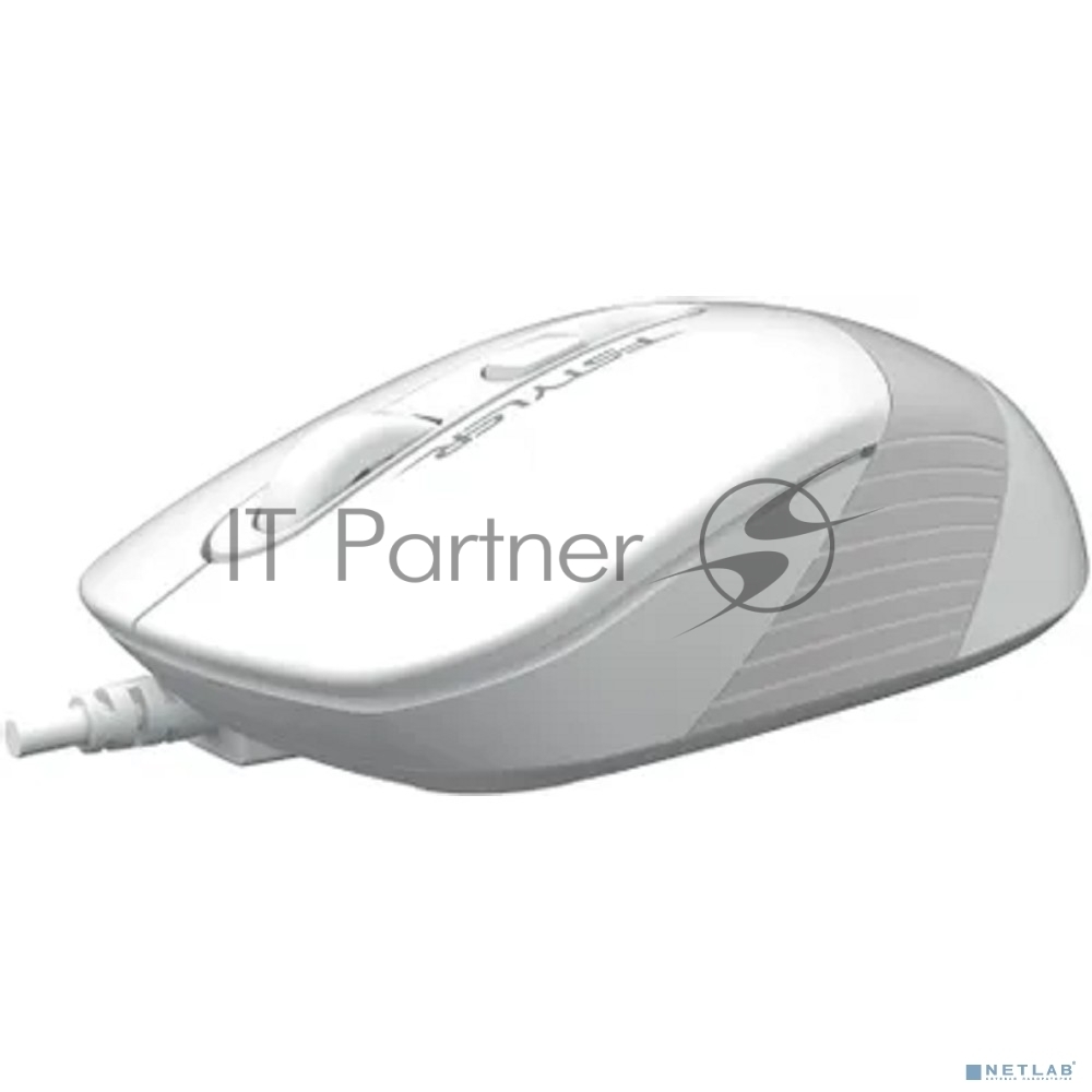 Мышь проводная A4Tech Fstyler FM10S белый, 1600 dpi, USB Type-A, кнопки - 4