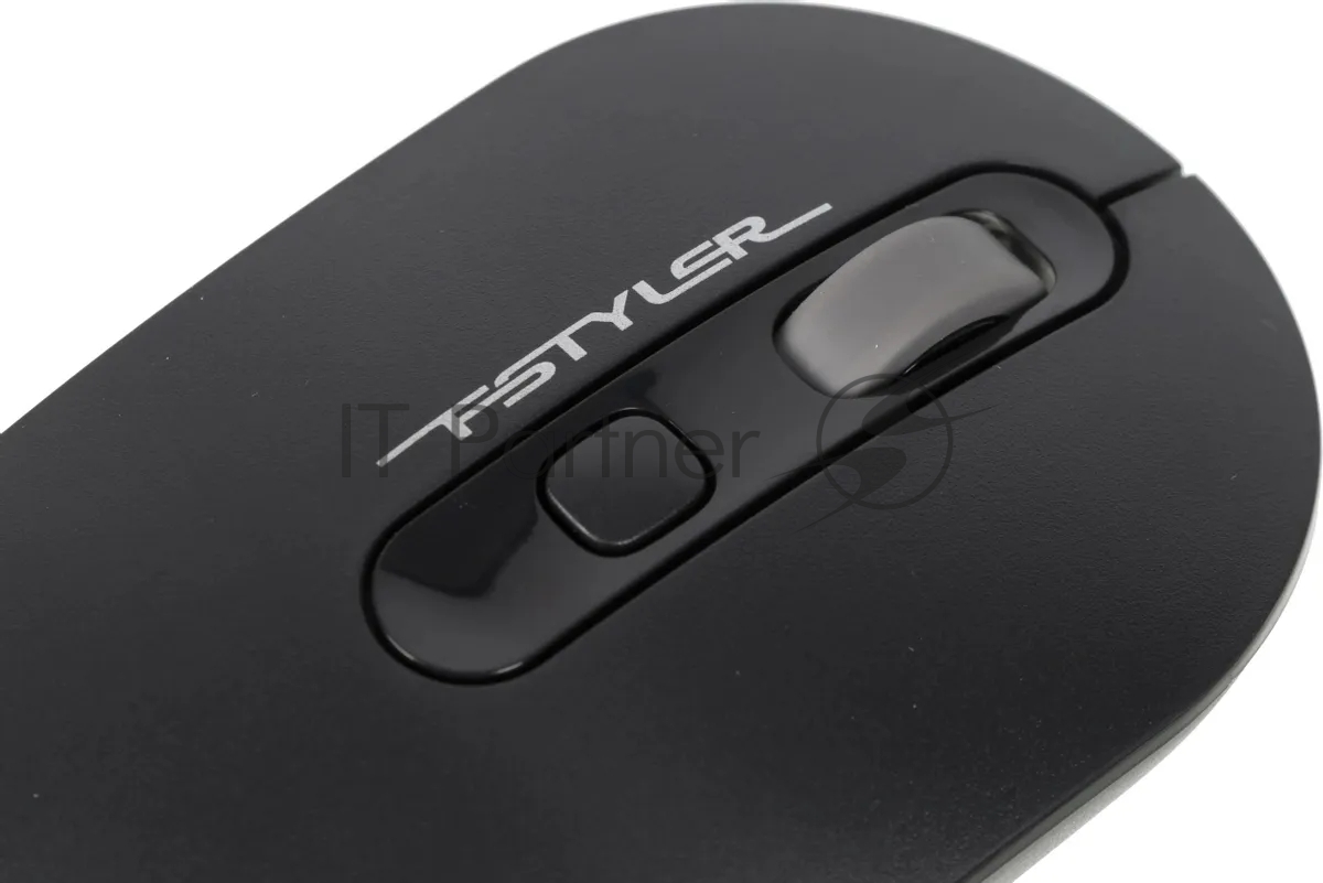 Мышь беспроводная A4Tech Fstyler FG20S серый, 2000 dpi, радиоканал, USB, кнопки - 3