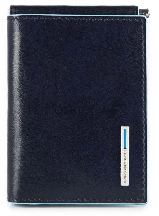 Портмоне Piquadro Blue Square PU3890B2/BLU2 синий натур.кожа
