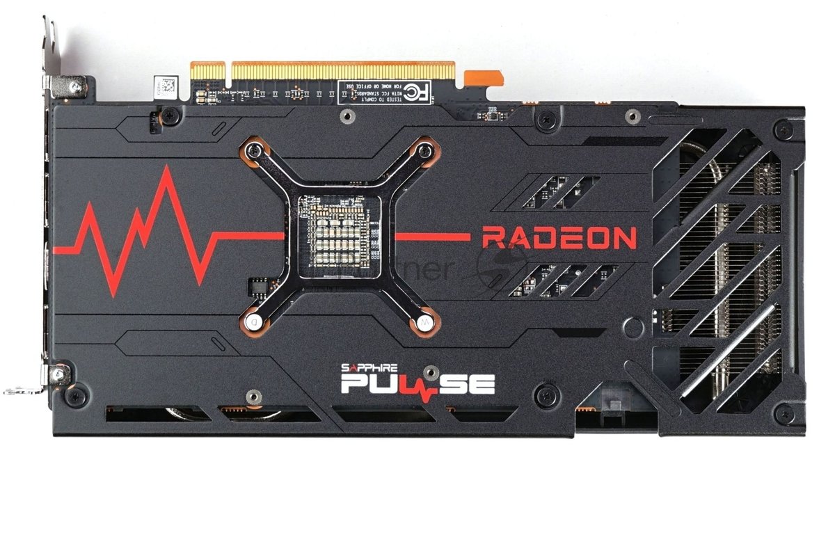 Видеокарта Sapphire AMD Radeon RX 7600 PULSE, 8 GB GDDR6, 128 bit, 3xDisplayPort, HDMI, GPU 1875 MHz
