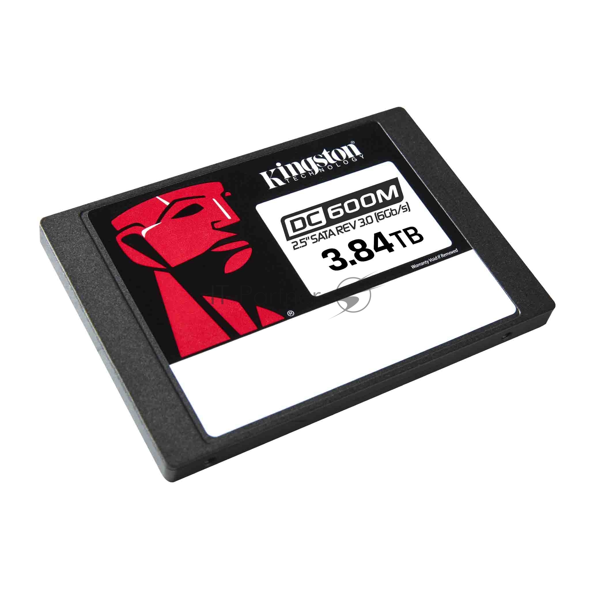 Накопитель SSD Kingston SSD DC600M, 3840Gb, SATA III, 2.5", R/W 560/530