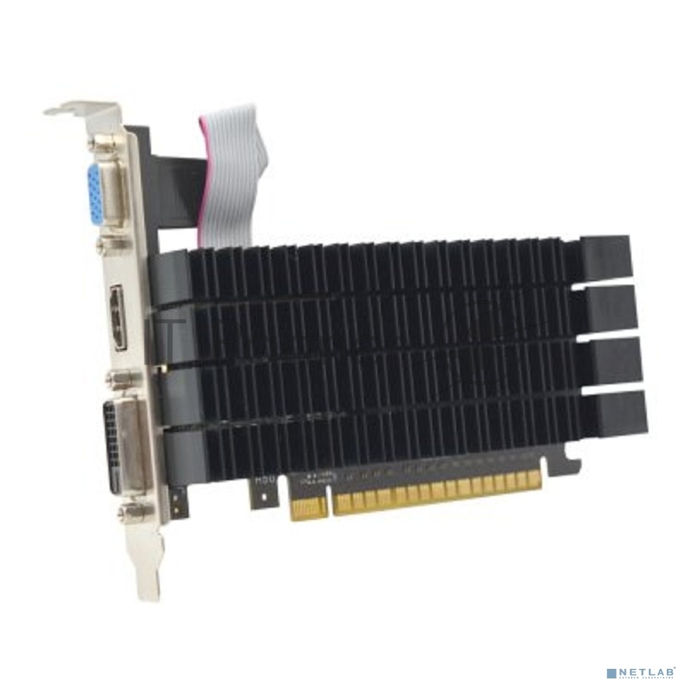 Видеокарта AFOX GeForce GT 730, 2 GB DDR3, 64 bit, HDMI, DVI-D, GPU 700 MHz