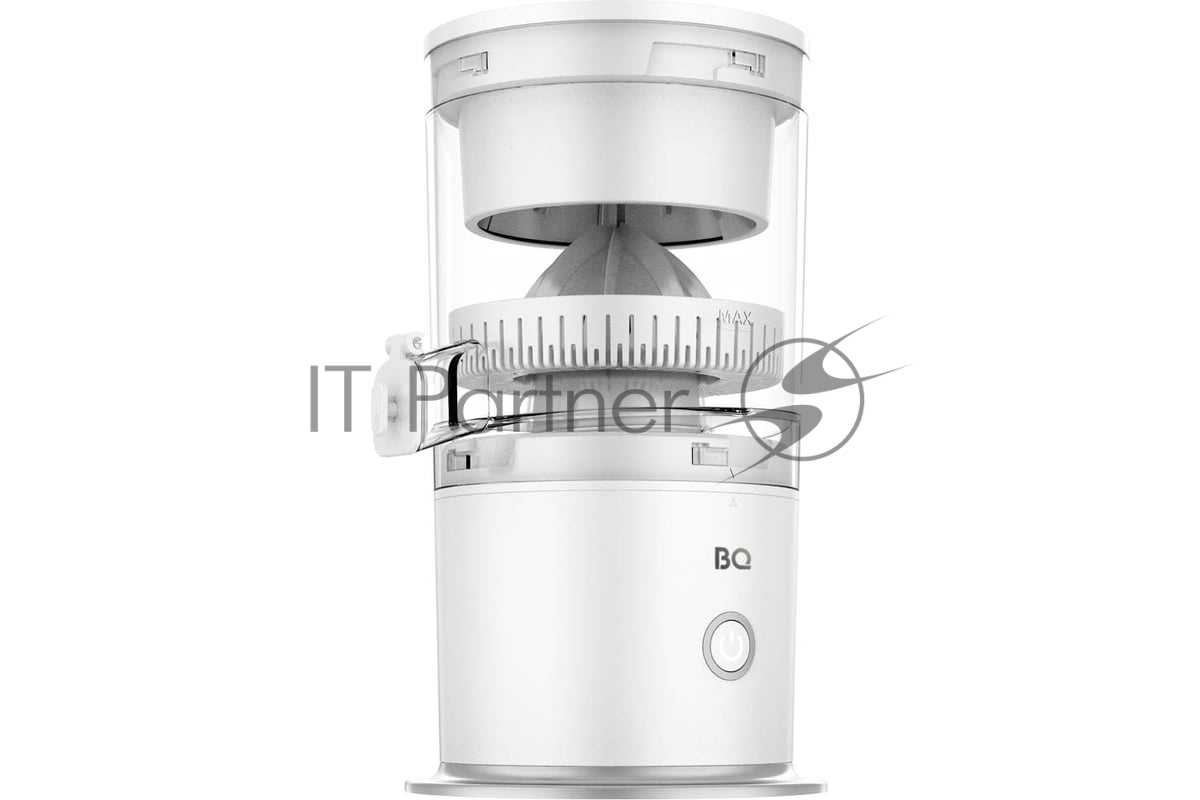 Соковыжималка BQ J3000 белый, цитрусовая, 45 Вт, 200 мл, механическое
