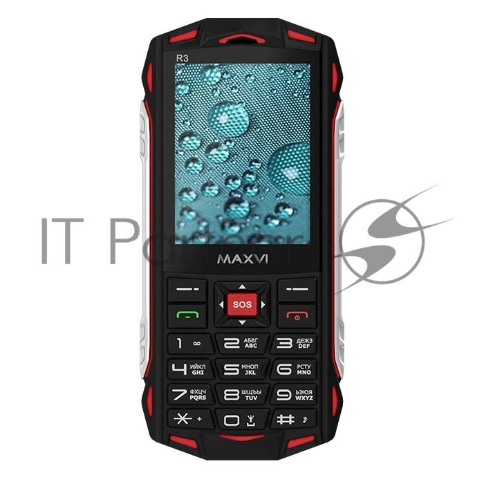 Мобильный телефон Maxvi R3 красный