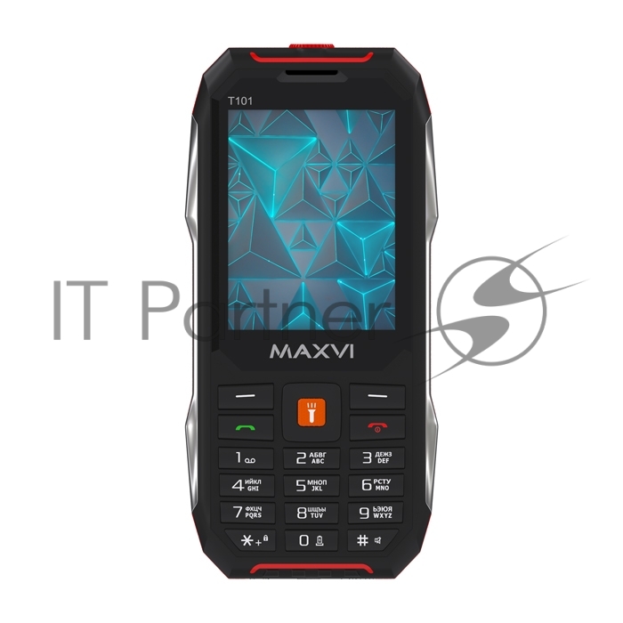 Мобильный телефон Maxvi T101 красный