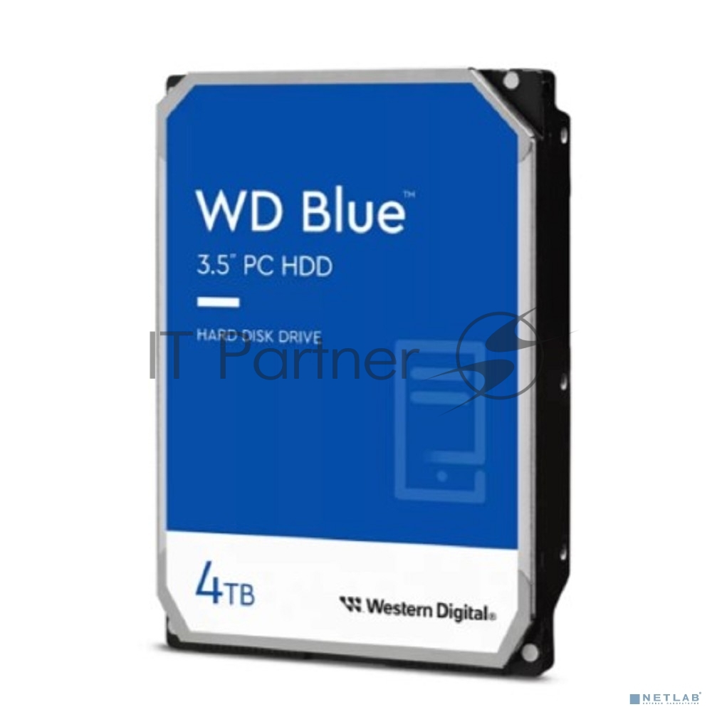 Жесткий диск HDD WD Blue 4Tb 5400rpm SATA 256Mb 3.5"