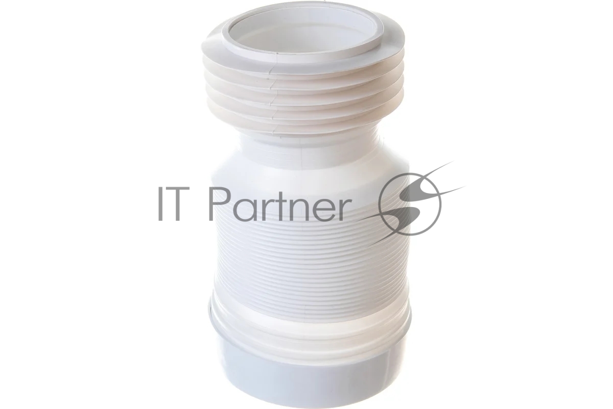Труба для унитаза VIRPlast 70984966, гофрированная, L250-460 мм, D110 мм
