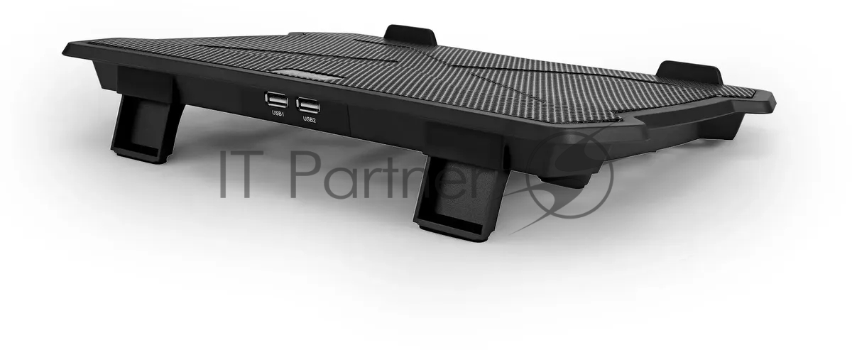 Подставка для ноутбука Buro 15"335x265x22мм 74.35дБ 1xUSB 2x 140ммFAN 480г металлическая сетка/пластик черный