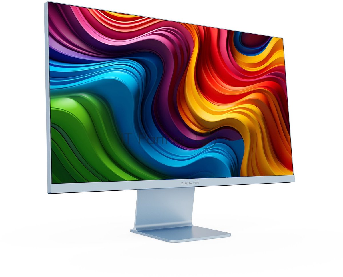 Монитор 27" DIGMA PRO Art L IPS 2560x1440, 165 Гц, 5 мс, 16:9, 300 кд/м², 1xHDMI, 1xDP, 2x2 Вт, синий