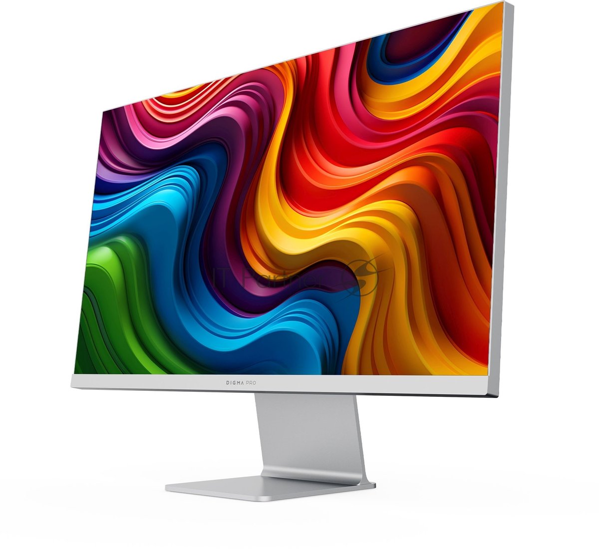 Монитор 27" DIGMA PRO Art M IPS 5120x2880, 60 Гц, 5 мс, 16:9, 500 кд/м², 1xHDMI, 1xDP, 2x2 Вт, серебристый