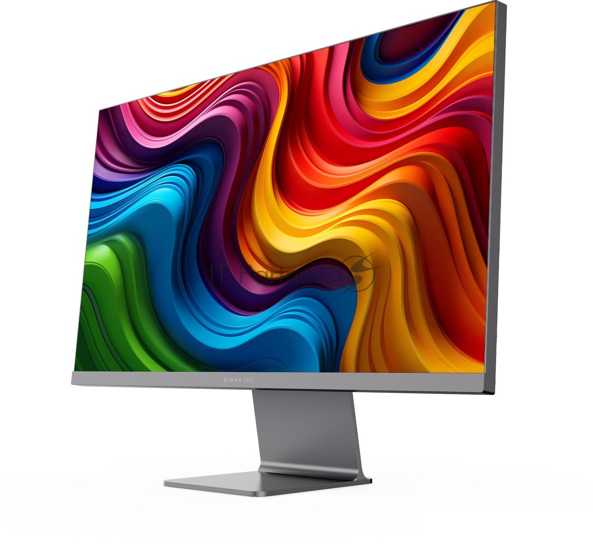 Монитор 27" DIGMA PRO Art S IPS 3840x2160, 60 Гц, 5 мс, 16:9, 400 кд/м², 1xHDMI, 1xDP, 2x2 Вт, серый