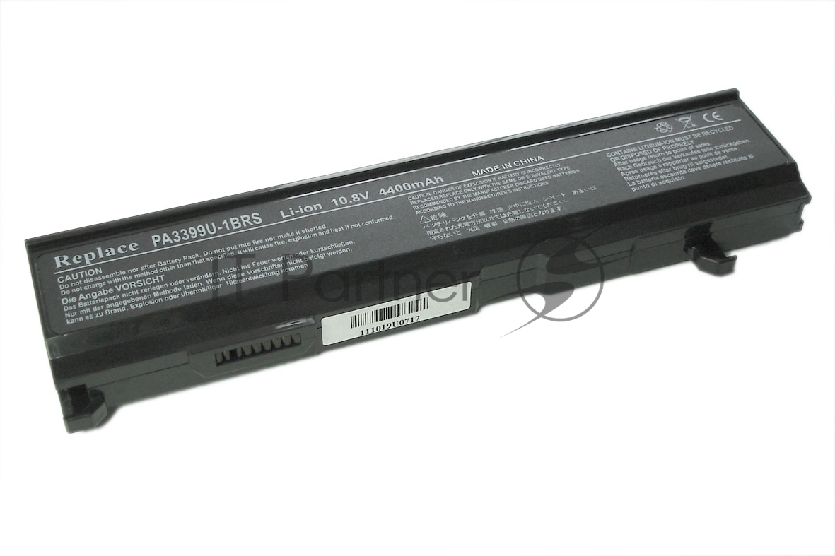 Аккумуляторная батарея для ноутбука Toshiba A100, A105, M45 5200mAh OEM черный