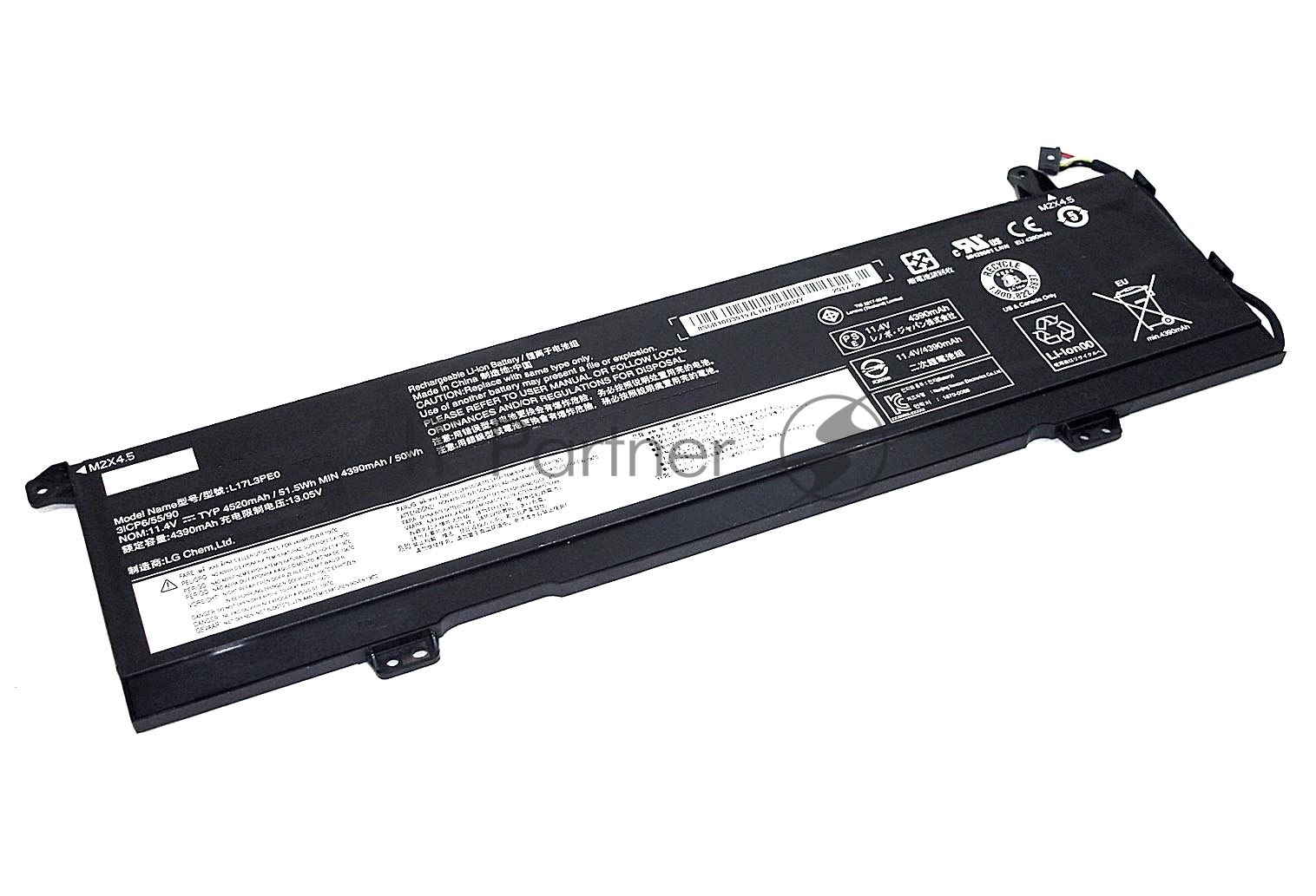Аккумуляторная батарея для ноутбука Lenovo Yoga 730 15 11.4V 4520mAh
