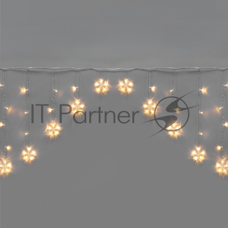 Гирлянда Neon-night Арка со звездами 2,5х1,2м, 136 LED, теплый белый, с контроллером 8 режимов, 230В