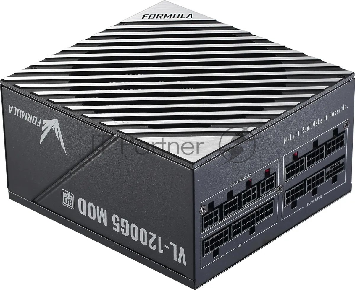 Блок питания Aerocool/Formula ATX 1200W VL-1200G5 MOD Gen5 RTL, 1200Вт, 80 PLUS Gold, 140мм, модульный, серый и черный