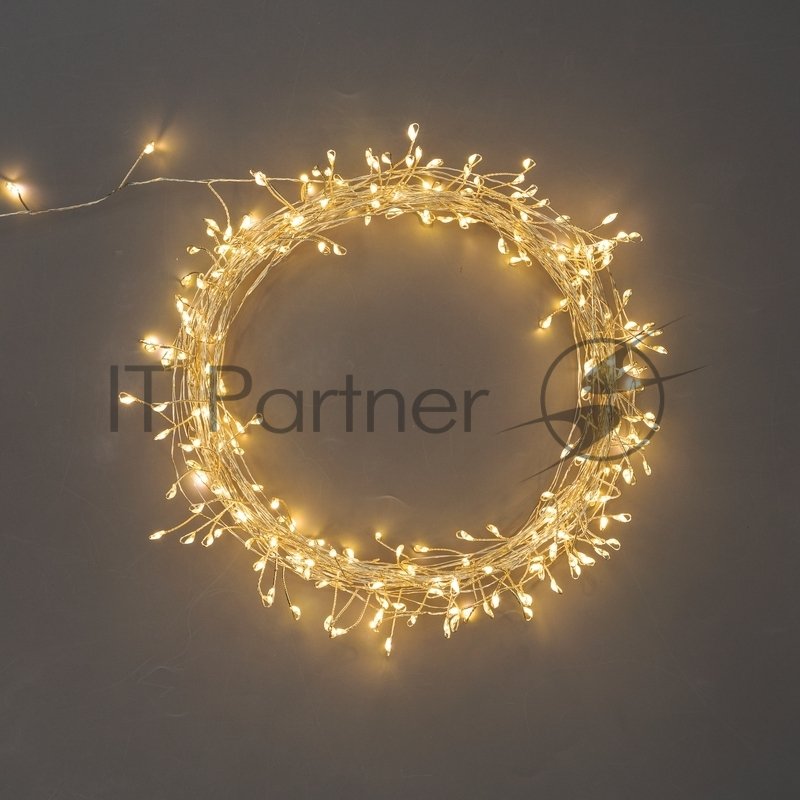 Гирлянда Neon-night роса Фейерверк с контроллером 20м, 500LED, цвет свечения теплый белый, на катушке