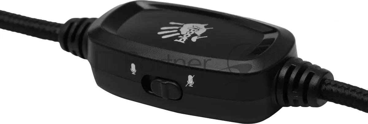 Гарнитура Bloody G260P чёрный, проводная, подсветка