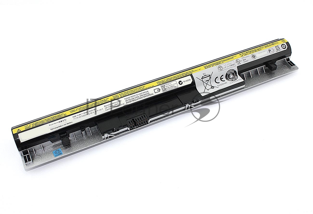 Аккумуляторная батарея для ноутбука Lenovo S300, S400 14.8V 2200mAh 32Wh серебристый