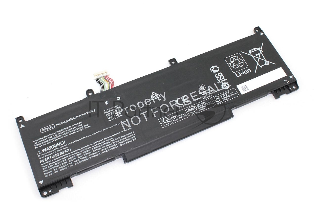 Аккумуляторная батарея для ноутбука HP ProBook 440 G8 (RH03XL) 11.4V 3947mAh