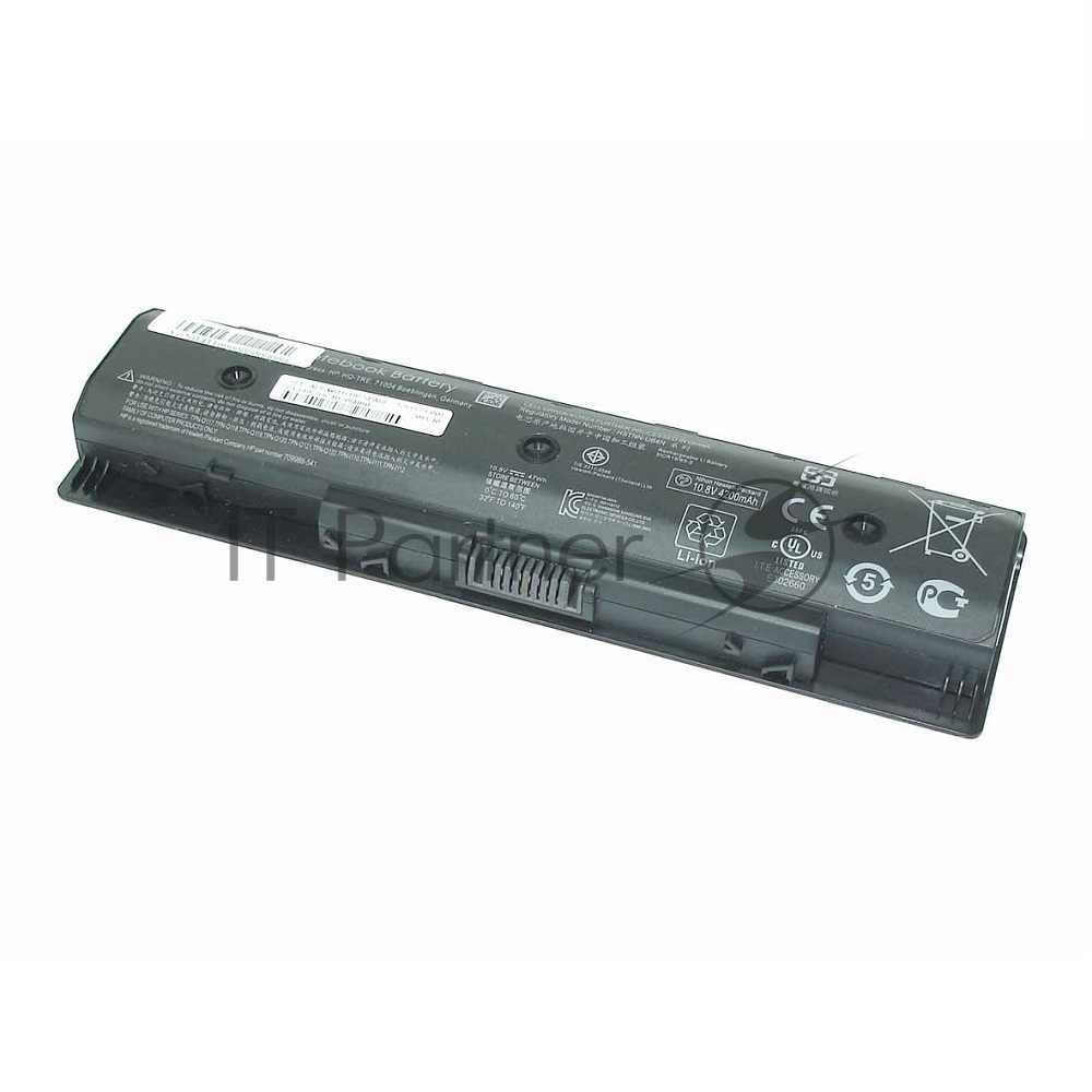 Battery HSTNN-UB4N for laptop HP Pavilion 15-e 10.8V 4200mAh, black, ORIGINAL - АКБ HSTNN-UB4N для ноутбука HP Pavilion 15-e series 10.8V 4200mAh, black (Original)
