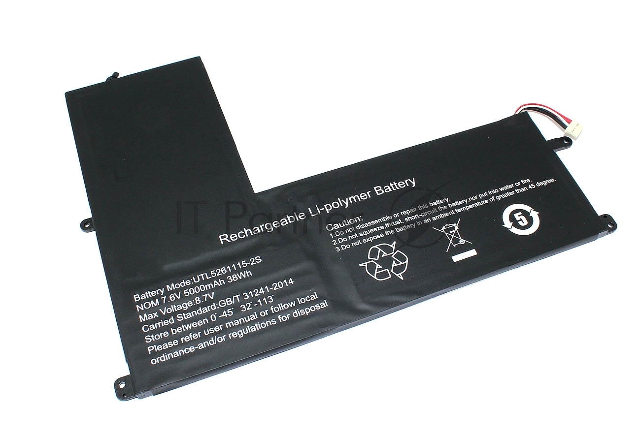 Аккумуляторная батарея для ноутбука Haier U144E 7.6V 5000mAh/38Wh