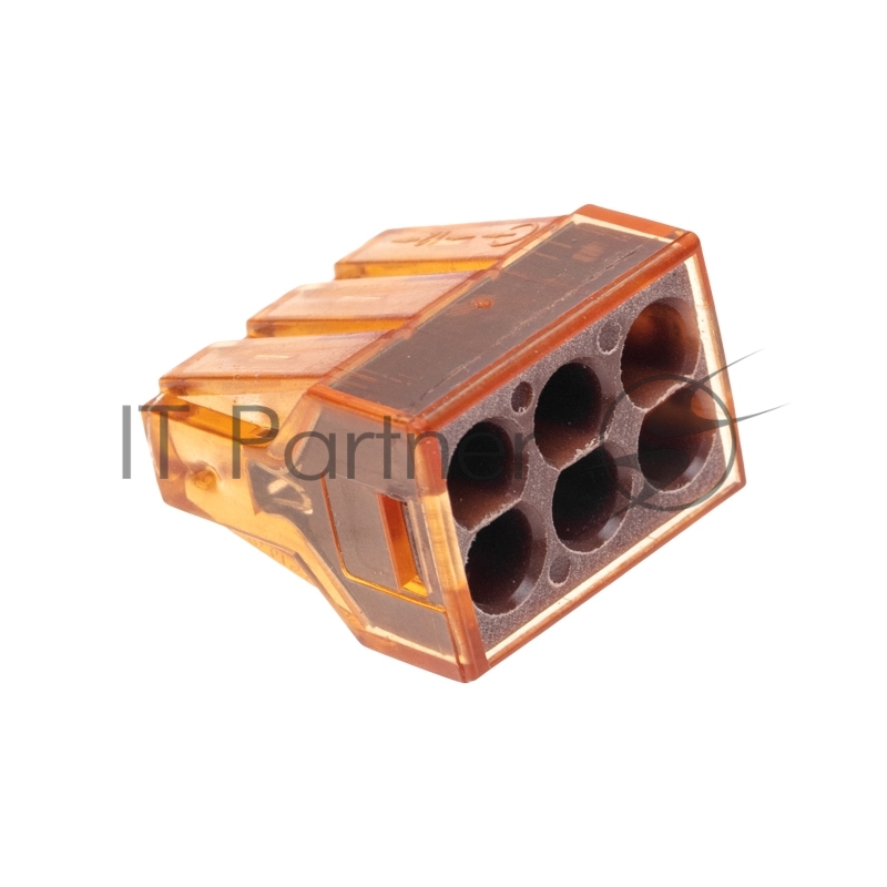 Экспресс-клемма Rexant СМК 773-606 с пастой, 6-проводная 0,75-4 мм² (50 шт/уп)