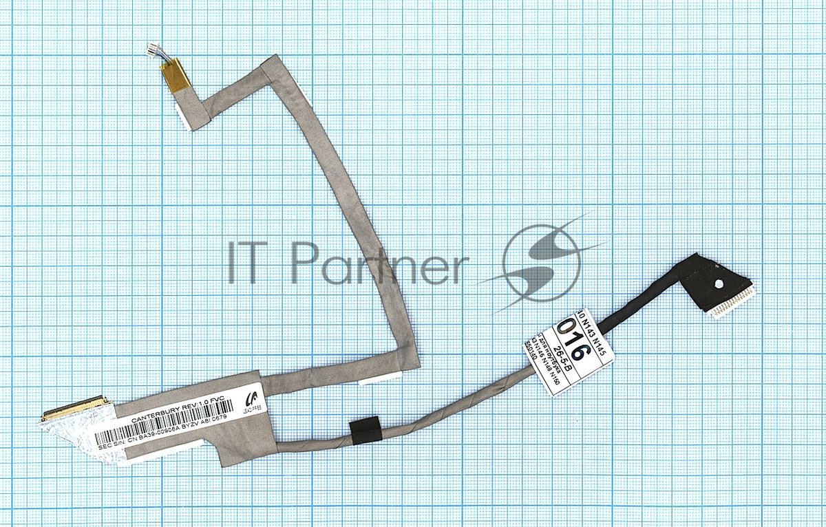 Шлейф матрицы для ноутбука Samsung N143 N145 N148 N150 N155 7650140