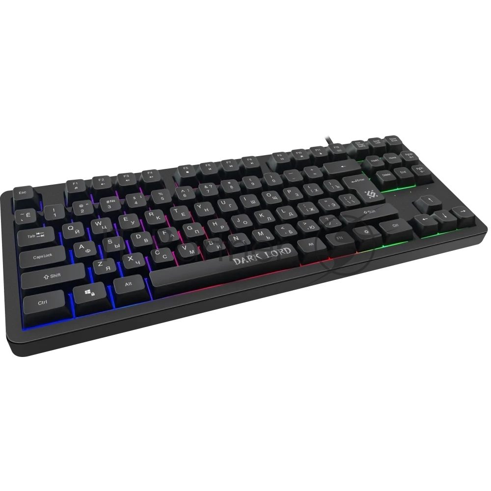 Клавиатура проводная Defender Dark Lord GK-580, USB, черный