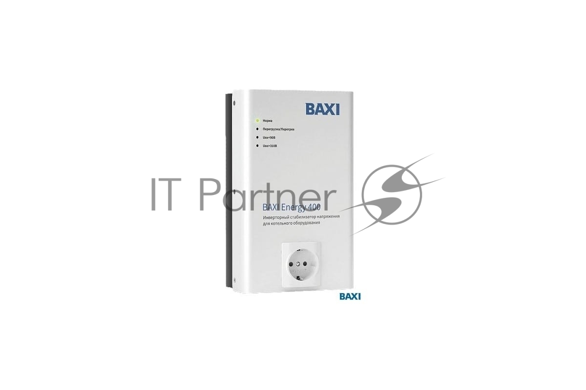 Стабилизатор инверторный для котельного оборудования Baxi Energy 400 белый/черный (НС-1215363)