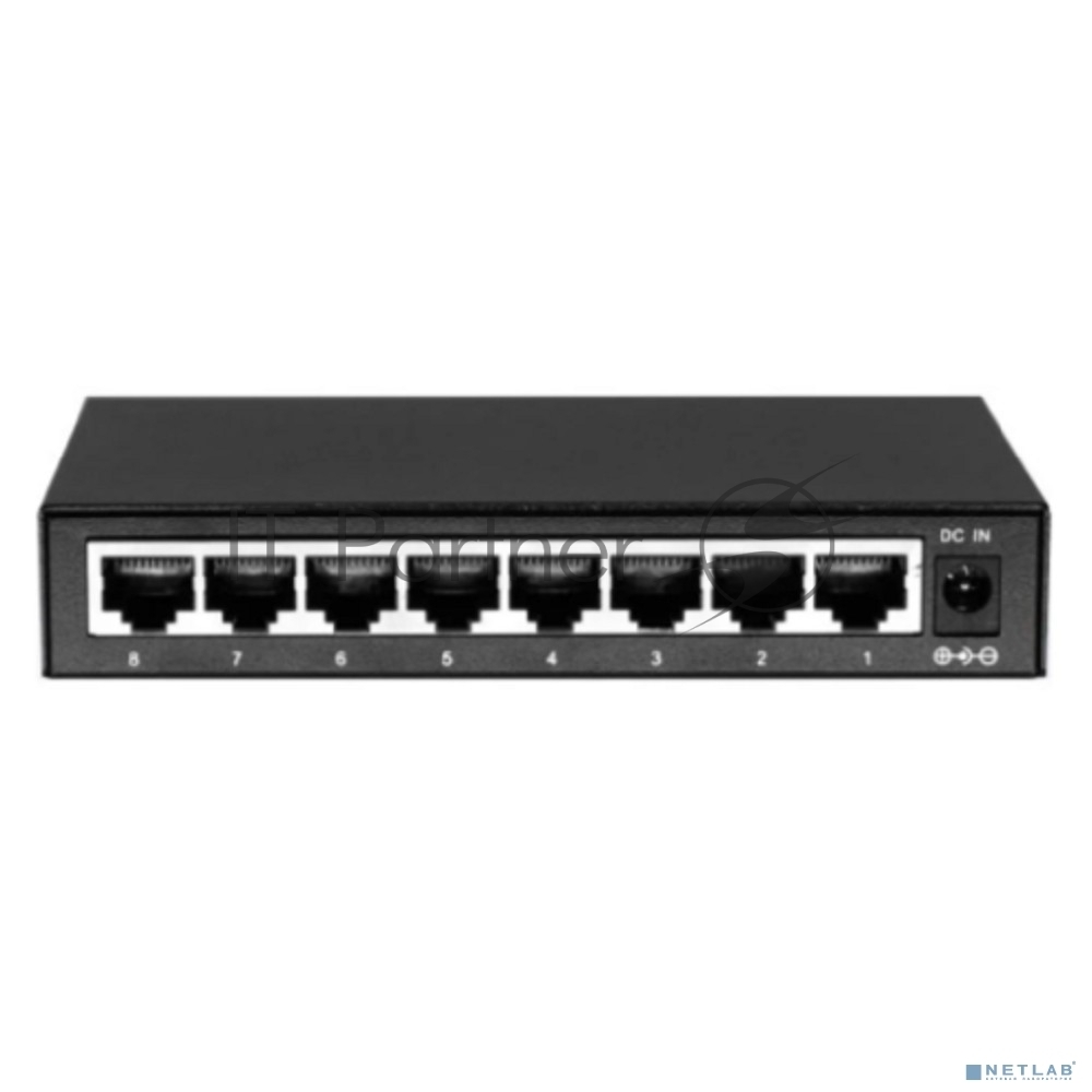 Коммутатор OSNOVO SW-10800, 8×100 Мбит/с, неуправляемый