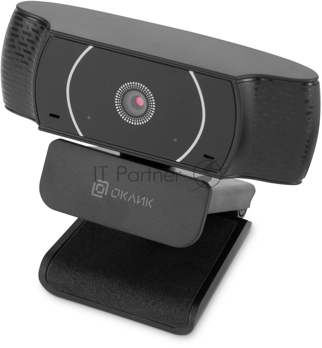 Веб-камера OKLICK OK-C016HD 1280x720, 30 кадр/с, USB Type-A, микрофон, универсальное крепление